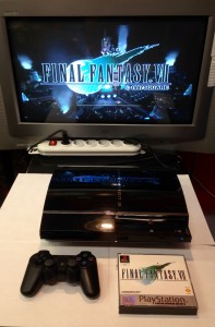 ps1 game op ps3 console foto